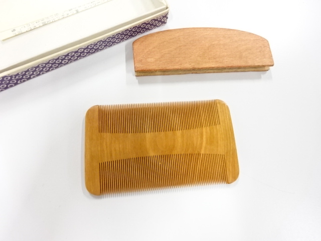 アンティーク　本柘植　髪結